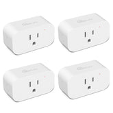 TREATLIFE four-pack smart plugs for centralized control of lights and devices