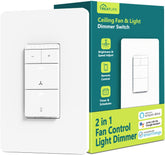 TREATLIFE smart ceiling fan control setup image shows easy installation