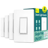 TreatLife smart switch single-pole on wall plate for easy hands-free lighting
