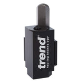 TREND hinge recess squaring chisel for precise rounded corners in door frames
