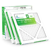 TRIGHTFILTERS 10x10x1 filter pack ready for HVAC replacement