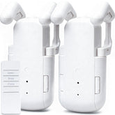 Tripvyantic automatic curtain opener 2-pack with powerful lift for heavy drapes.