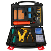 trophable Network Tool Kit case open for portable on-site network installations.