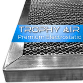 Trophy Air filter assembly close-up shows durable multi-layer construction for lasting airflow