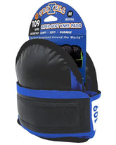 TroxellUSA SuperSoft Royal 109 knee pad front view, featuring ultra-soft cushioning for long wear.