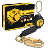 TRSMIMA retractable lanyard with swivel eye anchorage reduces tangling during rooftop work