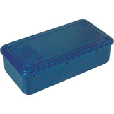 Trusco T-190 trunk box blue front view for compact storage