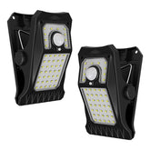 Tryme 45LEDs solar clip light for fence lighting and safety.