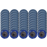 Tshya quick-change 2in zirconia roll-lock disc for fast metal grinding