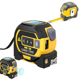 TSTQH 3-in-1 laser tape measure front view for quick, accurate measurements