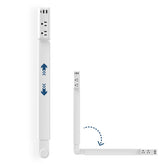 TTTOUAJ outlet extender showing extended length for easy access behind furniture