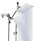 Tudoccy 8-inch rainfall shower head for a spa-like shower experience