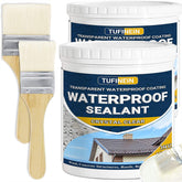 TUFINEIN clear sealant bottle front view, ideal for indoor and outdoor protection