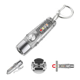 TUNENGE S12Pro keychain flashlight front view highlights portability for everyday carry.