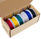 TUOFENG 18 AWG solid wire red reel for prototyping and quick connections