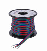 TUOFENG four-core cable 22awg 40ft for flexible LED wiring and long reach