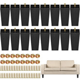 TURSTIN 16-pack 8-inch square tapered legs ready for quick installation.