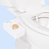 TUSHY Classic 3.0 under-seat profile reduces bathroom clutter.