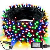 TW SHINE 200 LED Christmas lights, 66 ft length for bright outdoor decor.