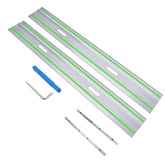 Tweaklt 110 guide rail kit with 55-inch rails for accurate track saw cuts