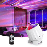 Twelvetooo Northern Lights Projector battery-powered for cordless night ambiance.