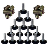 TWIG 5-16 threaded leveling foot with nylon base for stability and floor protection