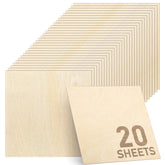 TX liteart Baltic birch plywood 11.8-inch sheets ideal for laser cutting designs