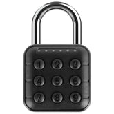 Txkrhwa 6-digit padlock front view with push buttons for quick access