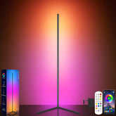 Tyute LED corner floor lamp base assembly for stable corner setup.