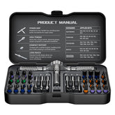 UAGUBSH 40in1 screwdriver set case shows organized storage for quick repairs.