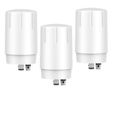 UAMIGYU faucet filter 3-pack pack shot showing three cartridges for easy replacement.