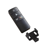 UBORSY TX028C-S remote front view with 3-speed control and color-changing light