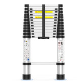 UC UP CLIMBER telescoping ladder with all-aluminum construction for durable use
