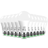 UCB Alexa lightbulb packaging shows easy setup and versatile lighting.