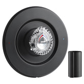 UCDETD matte black shower trim kit with durable finish for Moen showers.