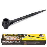 Udibas reversible ratcheting wrench side view for tight spaces and precise turning