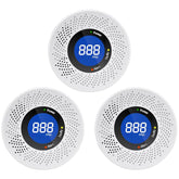 Uingarm carbon monoxide detector with travel digital display for real-time awareness.