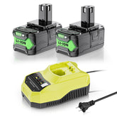 Uionvot 8000mAh Ryobi battery compatible with P117 for extended runtime