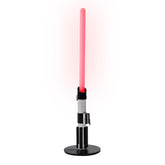 Ukonic Darth Vader lightsaber desktop mood light with bold red glow on display