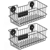 ULIBERMAGNET magnetic basket on fridge demonstrating strong hold and space-saving storage