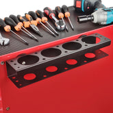 ULIBERMAGNET magnetic spray can holder on wall offers quick access and organization.