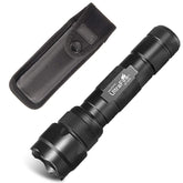 ULTRAFIRE WF-502B tactical flashlight with a bright beam for daily carry.