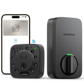ULTRALOQ Bolt NFC lock, tap-to-unlock with iPhone and Apple Watch for quick entry