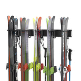 Ultrawall ski rack wall mount for sturdy garage storage.