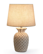 UMEXUS 13-inch rechargeable table lamp with remote for cordless bedside convenience.