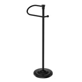 UNCONSIL black stainless stand for a sleek, rust-resistant bathroom accessory.