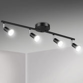 Unicozin led track light kit front view highlights modern ambience in living spaces