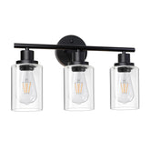Unicozin modern bathroom light fixture with three lights above the vanity for a refined glow