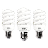 UNITEDLUX CFL spiral 13W 3-pack in lamp for energy-efficient lighting