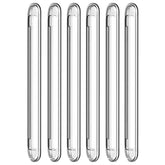 Uniticber clear long-strip bumpers protect cabinets and walls with strong adhesive support.